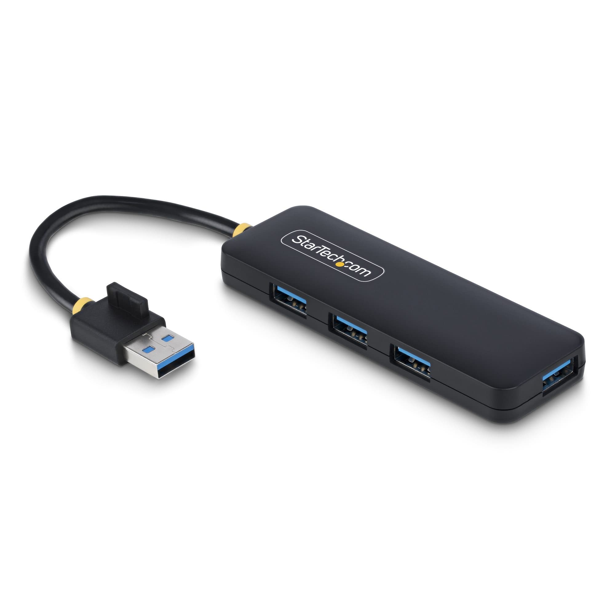STARTECH STARTECH.COM 4-PORT USB-A HUB, 5GBPS, BUS POWERED, SMALL TRAVEL MINI HUB, 2 YR H5A4A-USB-HUB