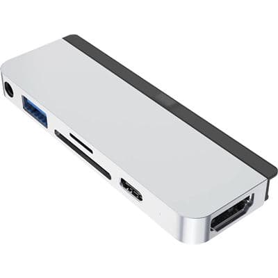 TARGUS TARGUS HYPER HYPERDRIVE 6-IN-1 USB-C HUB FOR IPAD PRO & IPAD AIR - SILVER HD319B-SILVER