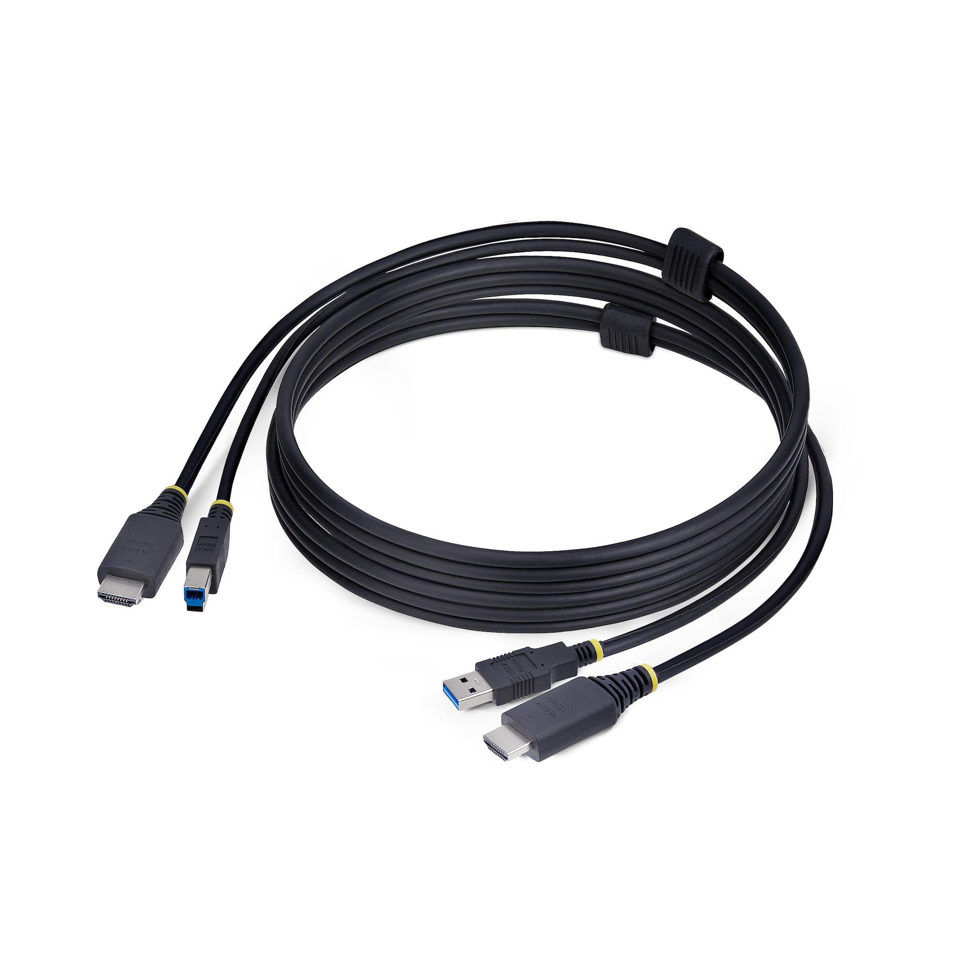 STARTECH STARTECH.COM 6FT (1.8M) HDMI AND USB 5GBPS KVM CABLE, 2 YR HU1226-KVM-CABLE
