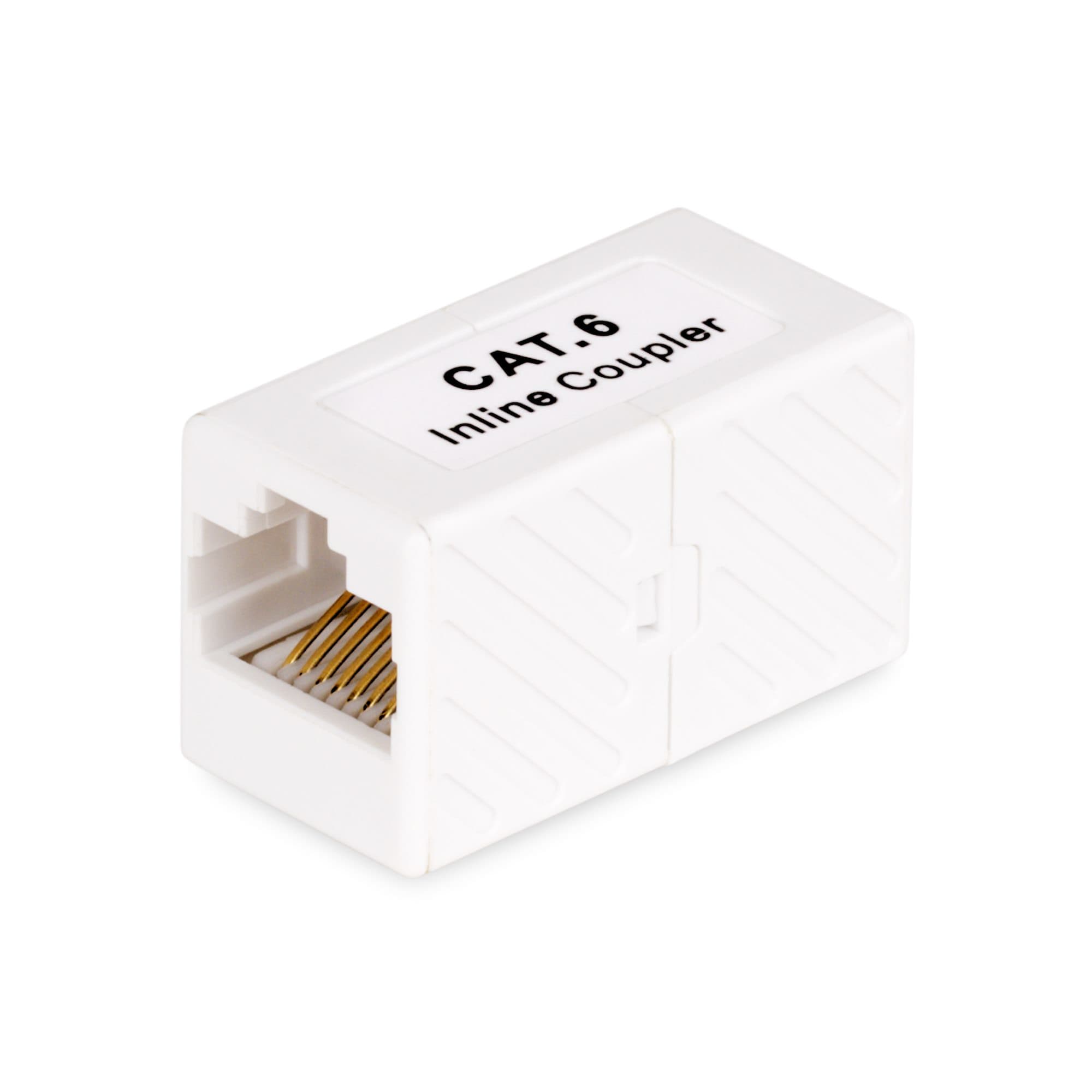 STARTECH STARTECH.COM RJ45 COUPLER 5-PACK, INLINE CAT6 COUPLER, FEMALE TO FEMALE (F/F) CONNECTOR IN-CAT6-COUPLER-U5
