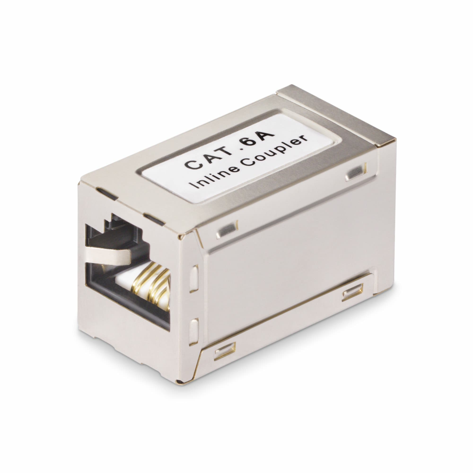 STARTECH STARTECH.COM SHIELDED RJ45 COUPLER, INLINE CAT6A COUPLER, F/F, LTW IN-CAT6A-COUPLER-S1