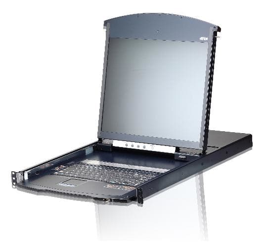 ATEN ATEN 19" DUAL RAIL 8 PORT LCD KVM OVER IP KL1108VN-AXA-AU