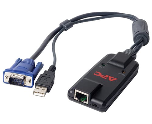 APC APC (KVM-USBVM) KVM 2G, SERVER MODULE, USB W VIRTUAL MEDIA KVM-USBVM