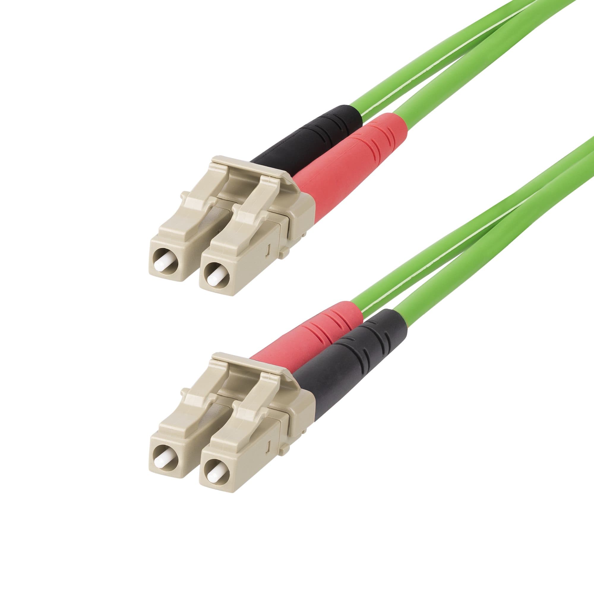 STARTECH STARTECH.COM 15M LC TO LC (UPC) OM5 MULTIMODE FIBER OPTIC CABLE, 50/125M LSZH, LTW LCLCL-15M-OM5-FIBER