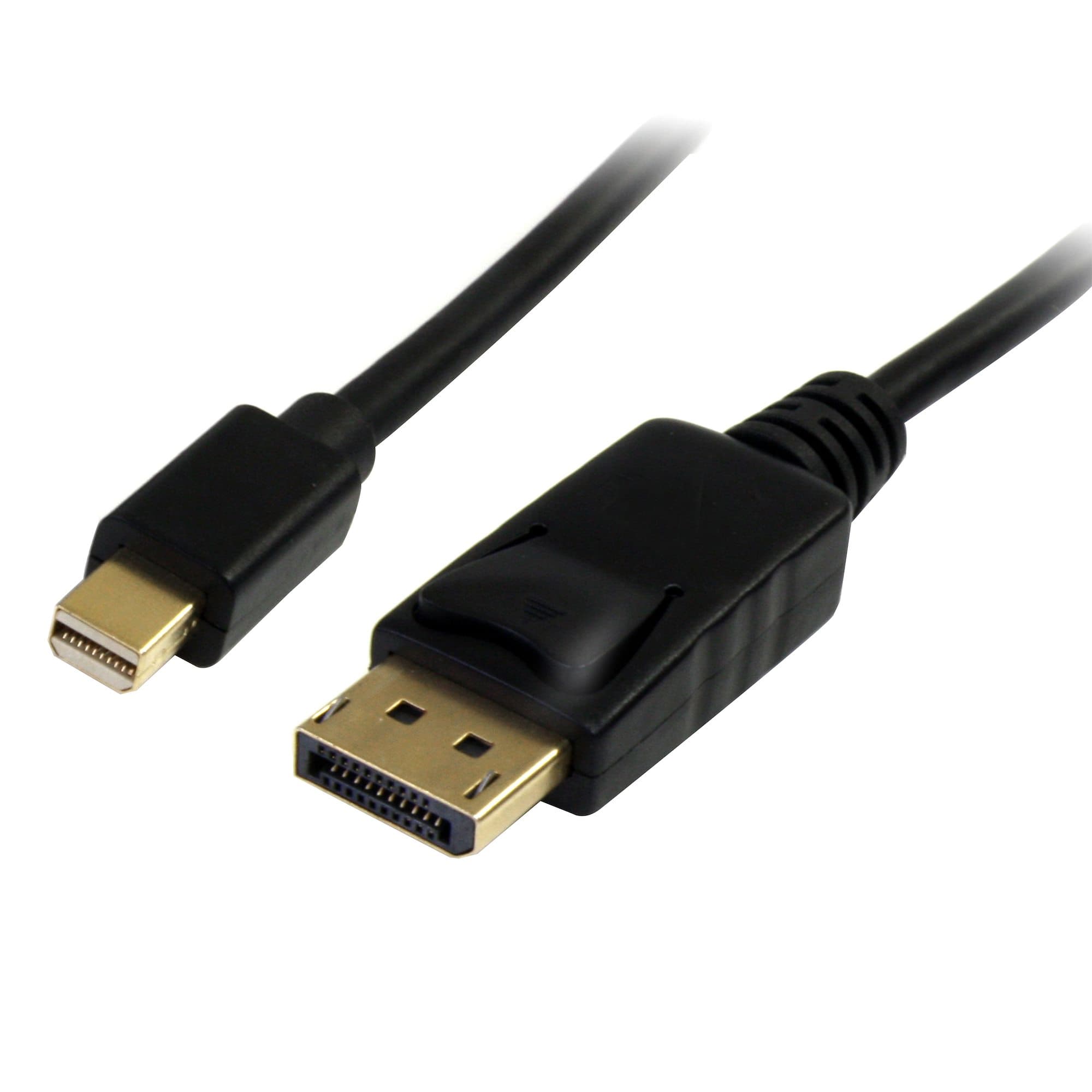 STARTECH STARTECH.COM 3M MINI DISPLAYPORT TO DISPLAYPORT 1.2 CABLE ADAPTER - 4K X 2K LTW MDP2DPMM3M
