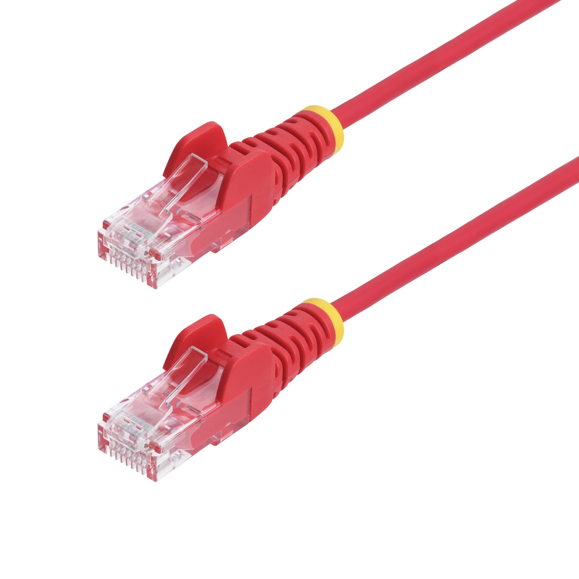 STARTECH STARTECH.COM 2.5M RED SLIM CAT6 ETHERNET CABLE, SNAGLESS, 28AWG, LSZH, LTW N6PAT250CMRDS