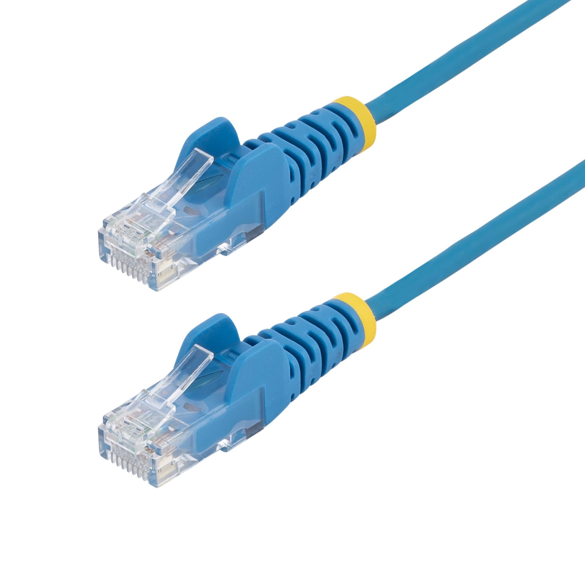 STARTECH STARTECH.COM 25CM BLUE SLIM CAT6 ETHERNET CABLE, SNAGLESS, 28AWG, LSZH, LTW N6PAT25CMBLS