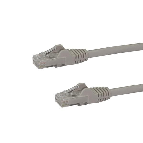 STARTECH STARTECH.COM 0.5M CAT6 GRAY SNAGLESS GIGABIT ETHERNET RJ45 CABLE 50CM, LTW N6PATC50CMGR