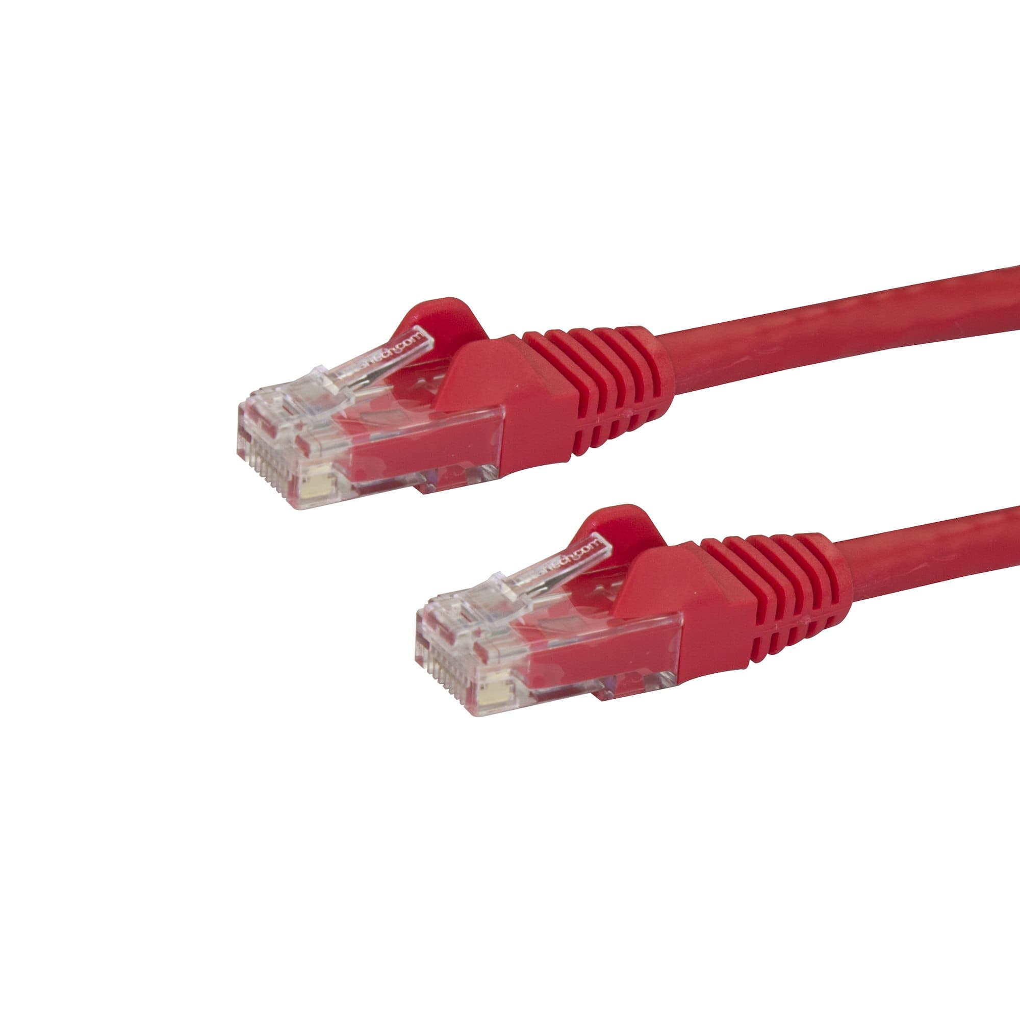 STARTECH STARTECH.COM 0.5M RED CAT6 ETHERNET PATCH CABLE - SNAGLESS, LTW N6PATC50CMRD