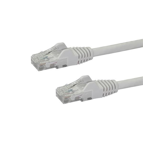 STARTECH STARTECH.COM 7M CAT6 PATCH CABLE WITH SNAGLESS RJ45 CONNECTORS - WHITE, LTW N6PATC7MWH