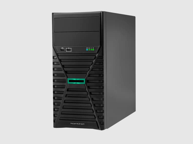 HPE HPE SmartChoice ML30 G11 6325P 3.5GHz 4c 1P 1x32GB-U 4LFF 2x1TB SATA HDD 1x500W Svr P86718-375