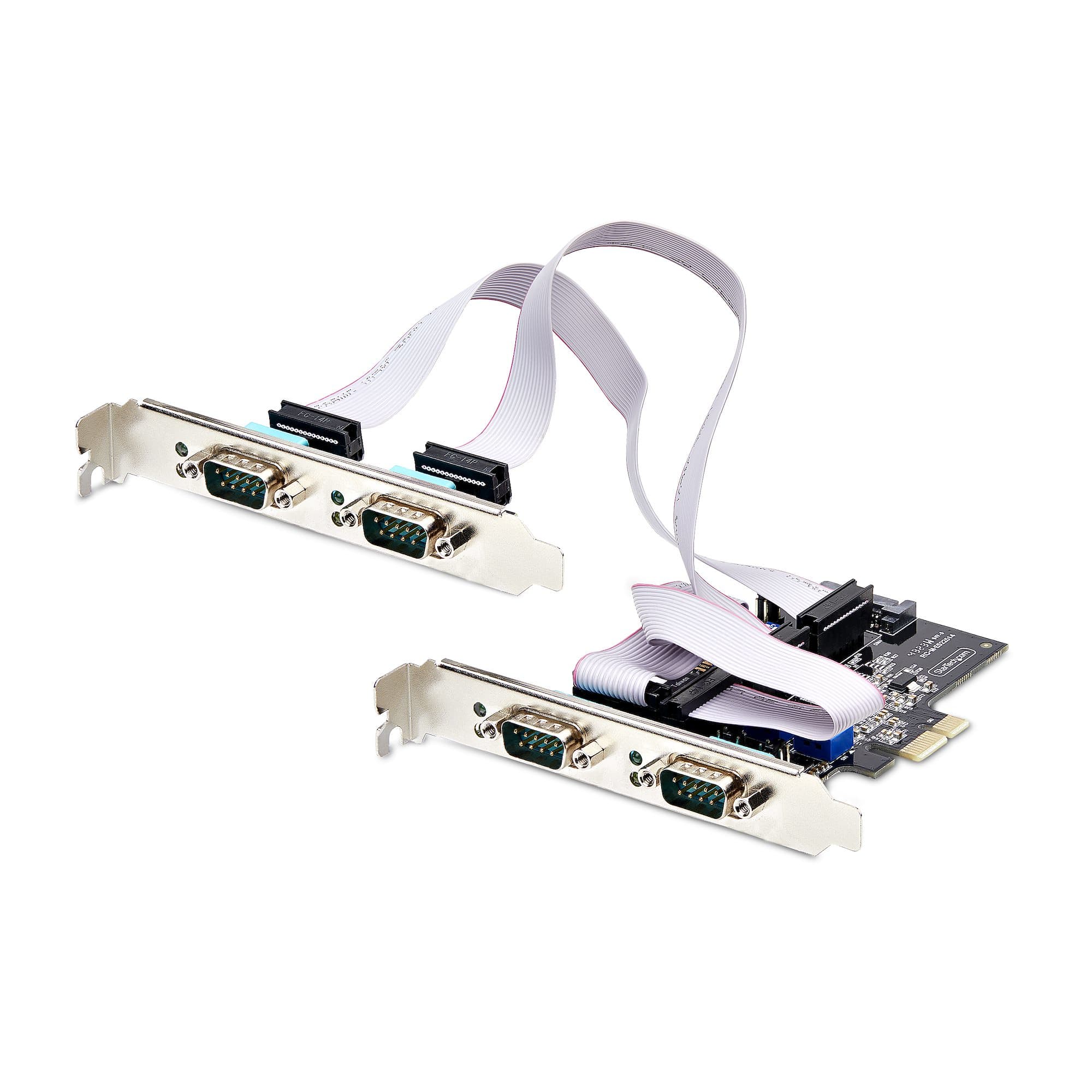 STARTECH STARTECH.COM 4-PORT SERIAL PCIE CARD FOR RS232/RS422/RS485, 16C1050 UART, 2 YR PS74ADF-SERIAL-CARD