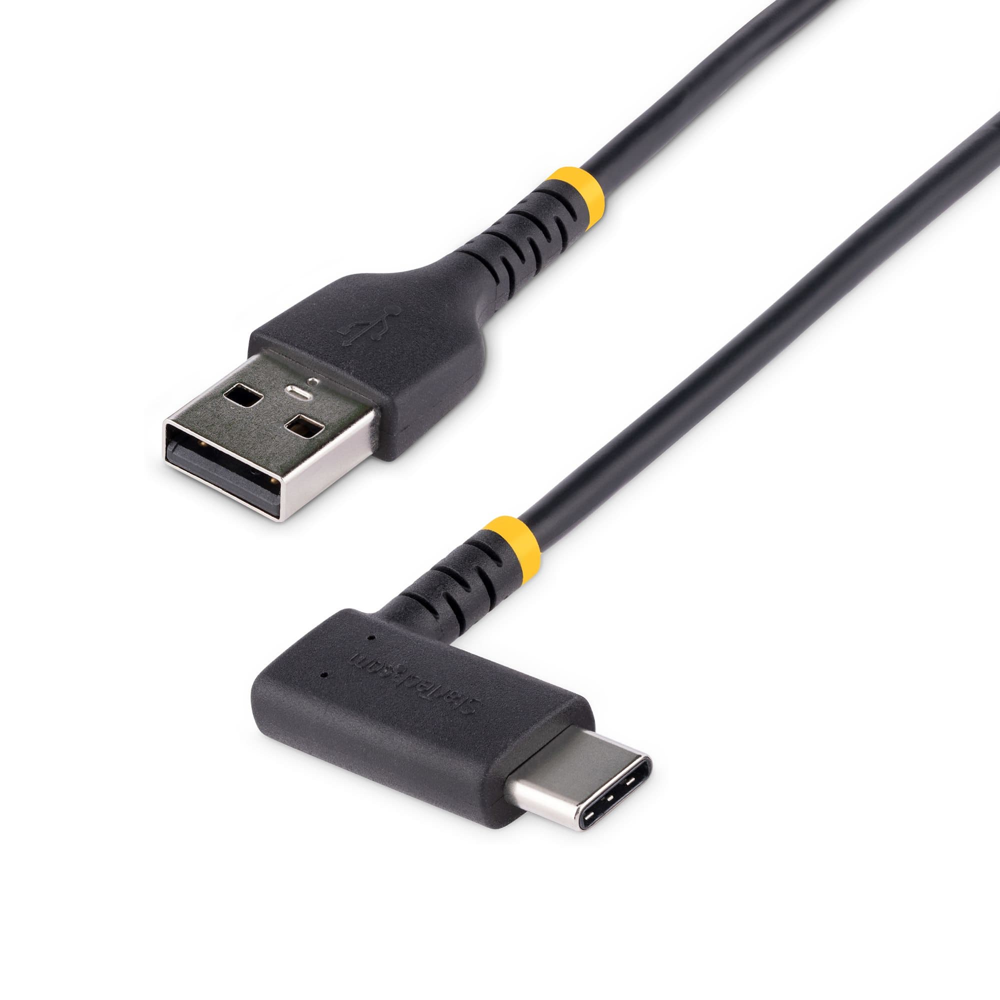 STARTECH STARTECH.COM 6FT (2M) USB A TO C CHARGING CABLE RIGHT ANGLE, 3A LTW R2ACR-2M-USB-CABLE