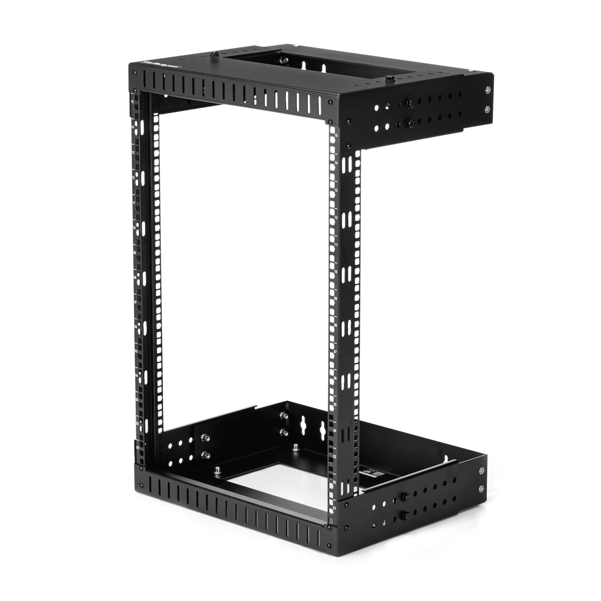 STARTECH STARTECH.COM 15U WALL-MOUNT SERVER RACK - 30.5-50.8CM DEPTH, 5 YR RK15WALLOA