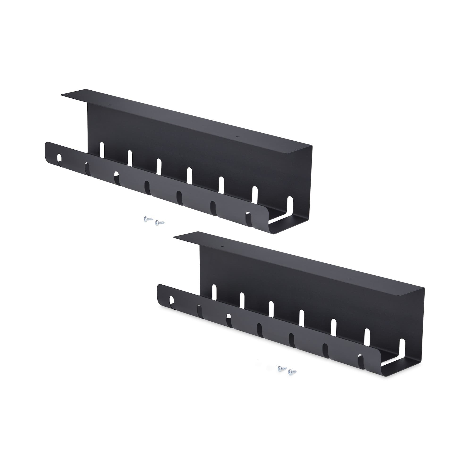 STARTECH STARTECH.COM UNDER DESK CABLE MANAGEMENT TRAY, SCREW-ON INSTALLATION, TAA, 5 YR S2MB-DESK-CABLE-TRAY