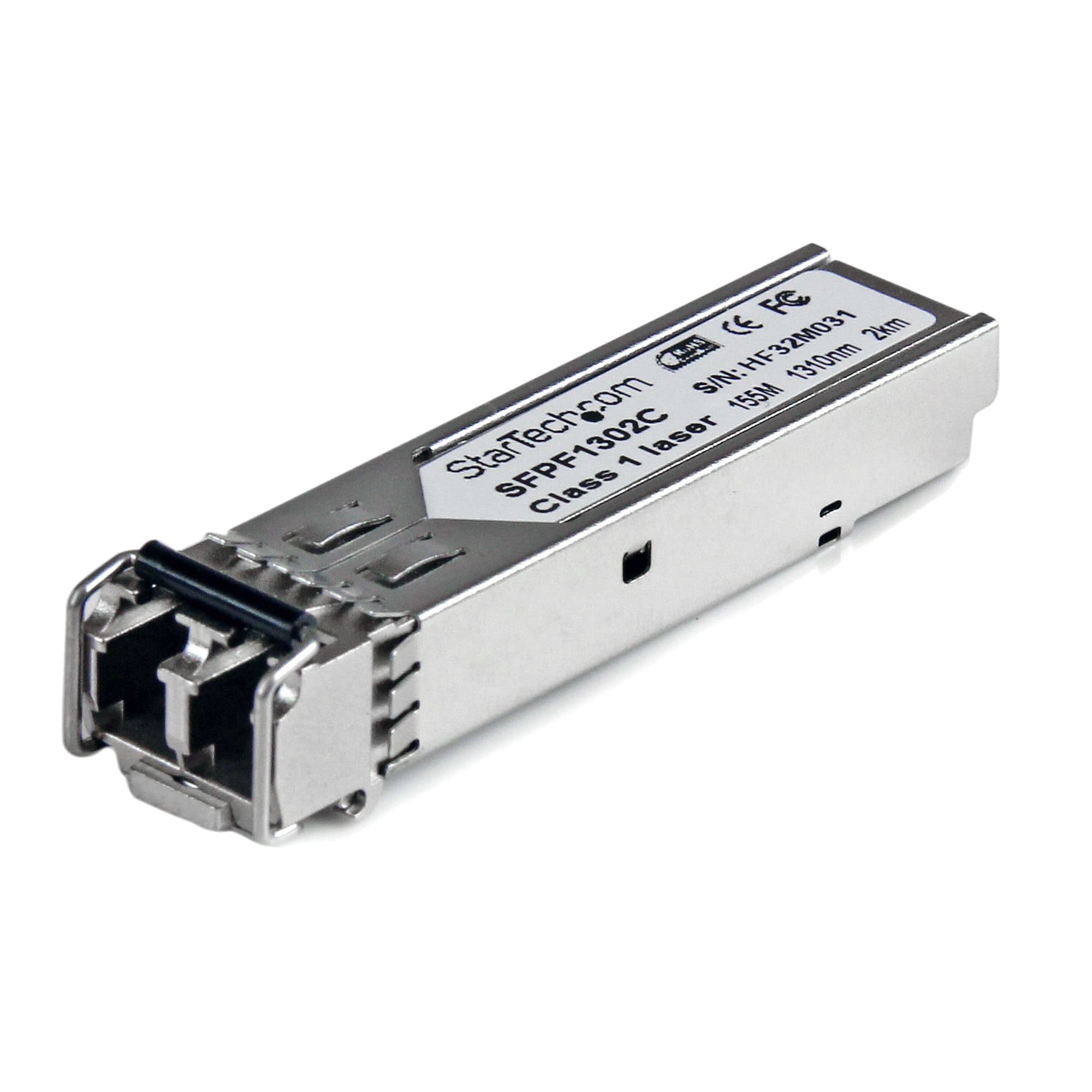 STARTECH STARTECH CISCO GLC-FE-100FX COMPATIBLE SFP MODULE - 100BASE-FX - SFP FIBER OPTICAL TRANSCEIVER - LI SFPF1302C