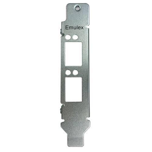 QNAP QNAP DESKTOP AND 1U NAS BRACKET FOR EMULEX DUAL PORT SFP+ 10GbE NIC LAN-10G2SF-MLX SP-BRACKET-10G-EMU