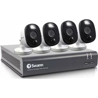SWANN Swann DVR4-4580V 1080p/Voice Control/1TB/ 4 x PRO-1080MSFB SWL Cam SWDVK-445804WL-AU