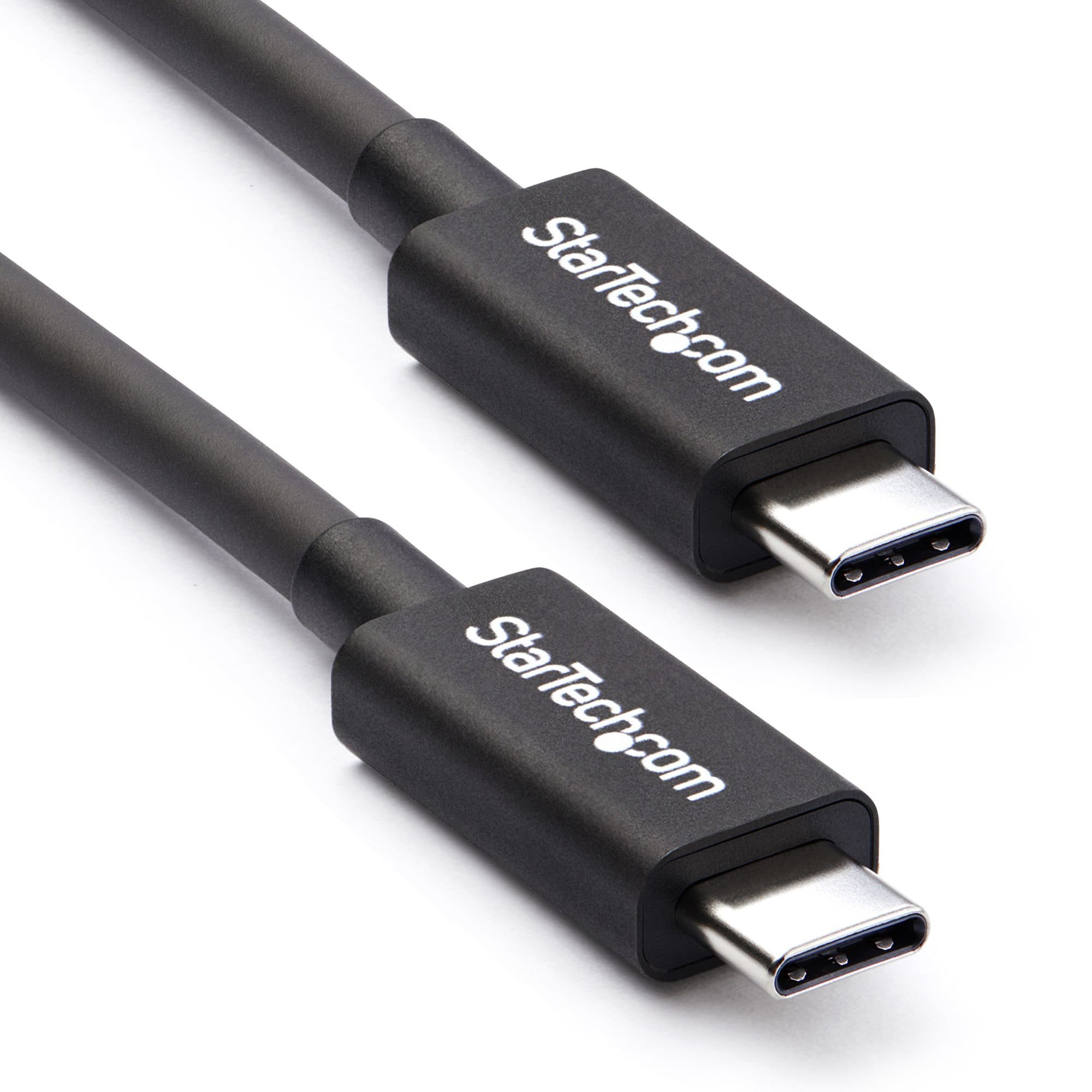 STARTECH STARTECH.COM 0.5M THUNDERBOLT 3 40GBPS USB C CABLE / THUNDERBOLT USB DP 2 YR TBLT34MM50CM