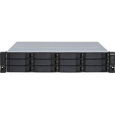 QNAP QNAP TL-R1200S-RP, 12 BAY 6GBs, JBOD STORAGE EXPANSION UNIT FOR QNAP,NO RAIL KIT,2RU, 3YR TL-R1200S-RP