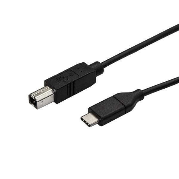 STARTECH STARTECH.COM 0.5M USB C TO USB B PRINTER CABLE - M/M - USB 2.0 LTW USB2CB50CM