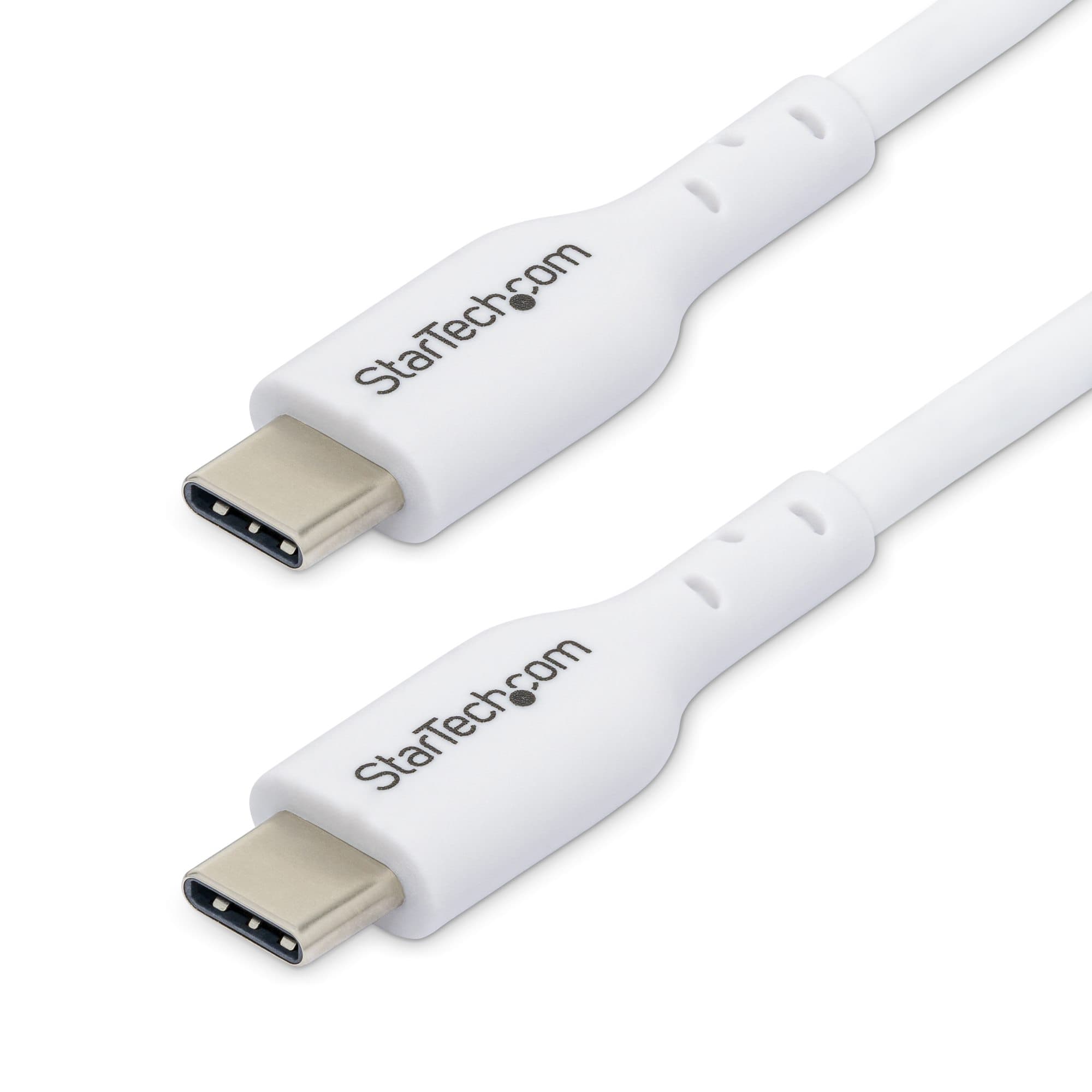 STARTECH STARTECH.COM 1M WHITE USB-C CHARGING CABLE 2-PACK, USB C CABLE, 60W PD, LTW USB2CC1MNCWHE2PK