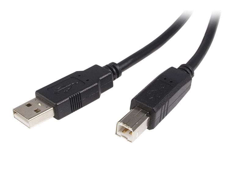 STARTECH STARTECH.COM 0.5M USB 2.0 A TO B CABLE - M/M LTW USB2HAB50CM