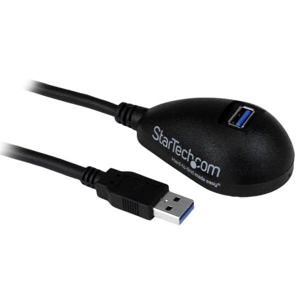 STARTECH STARTECH.COM BLACK DESKTOP SUPERSPEED USB 3.0 EXTENSION CABLE - A TO A M/F LTW USB3SEXT5DKB