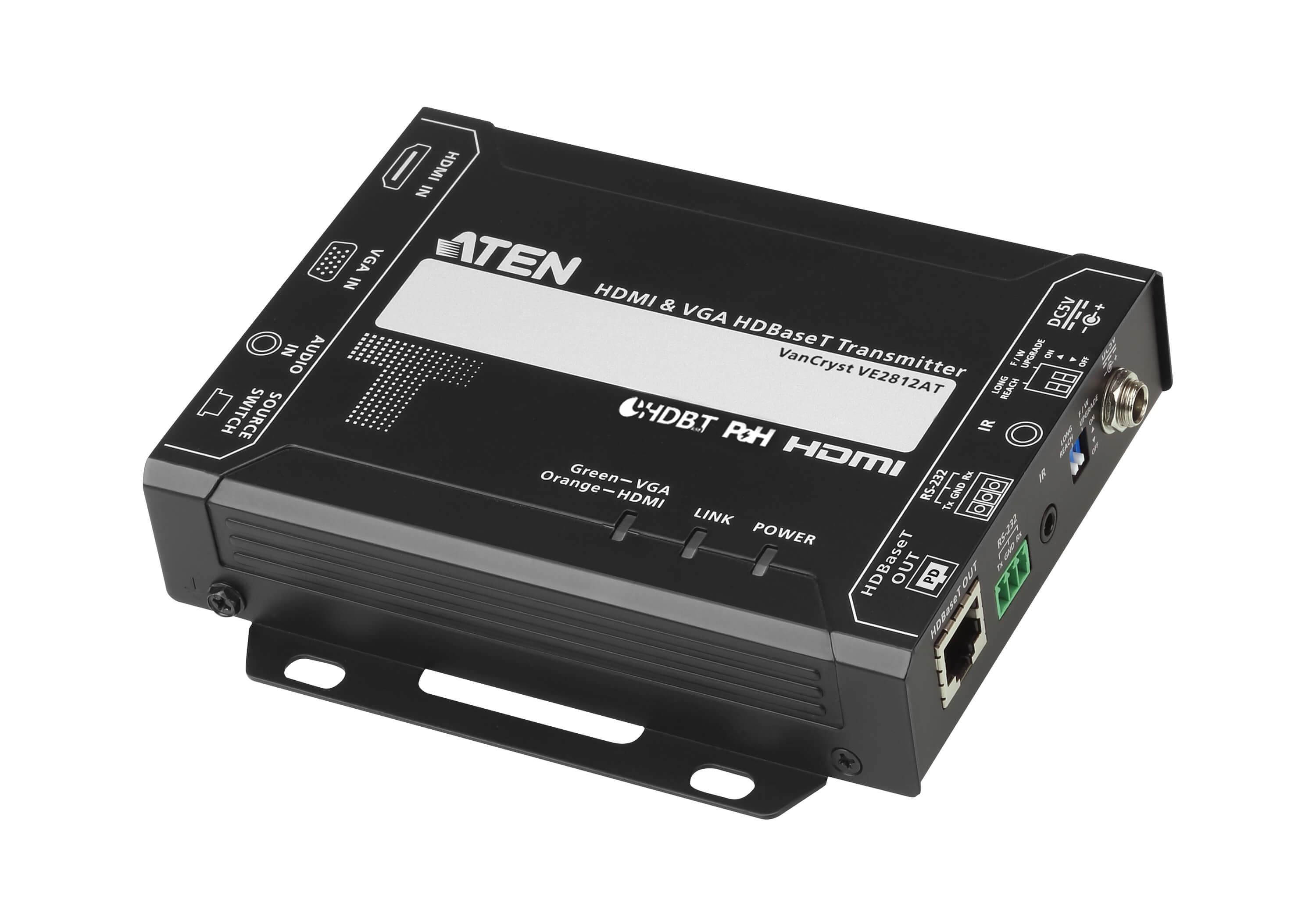 ATEN ATEN HDMI HDBASET & VGA TRANSMITTER WITH POH VE2812AT-AT-U