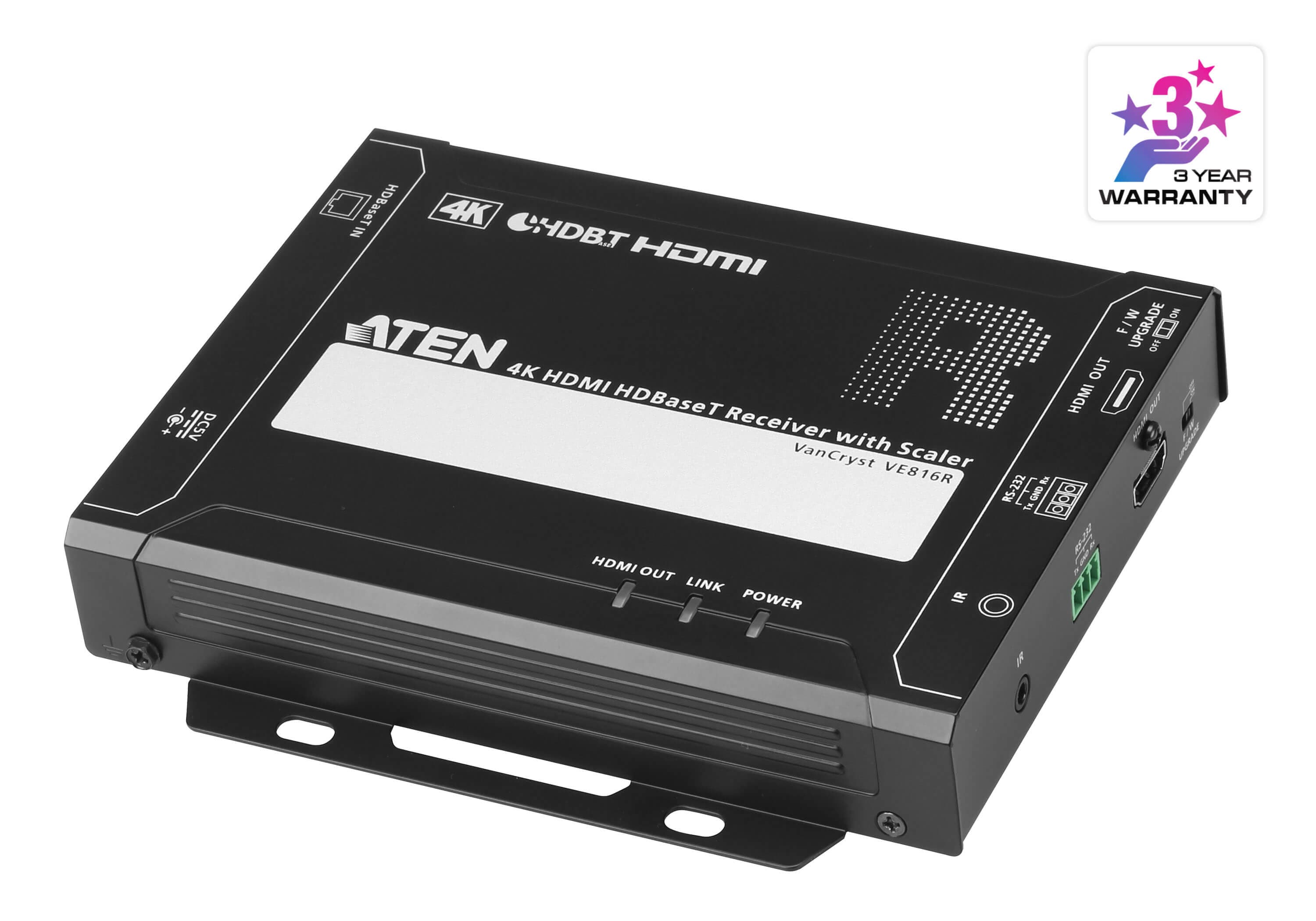 ATEN ATEN HDMI HDBASET RECEIVER WITH SCALAR VE816R-AT-U