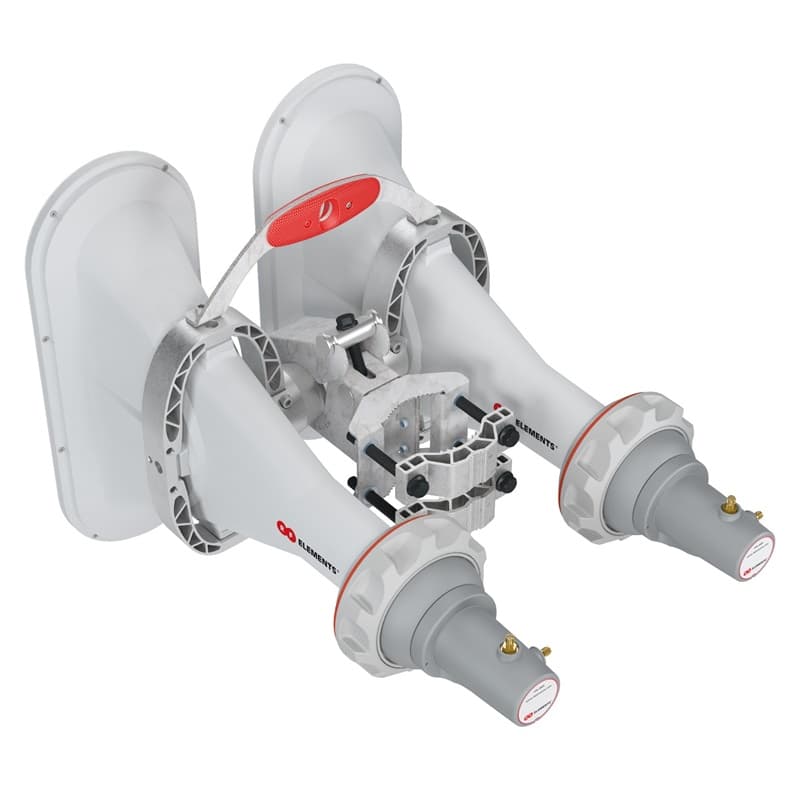 RF Elements RF Elements 90deg 4x4 5180 - 6000 MHz Asymmetrical Horn Antenna AH90-4x4-SMA AH90-4x4-SMA
