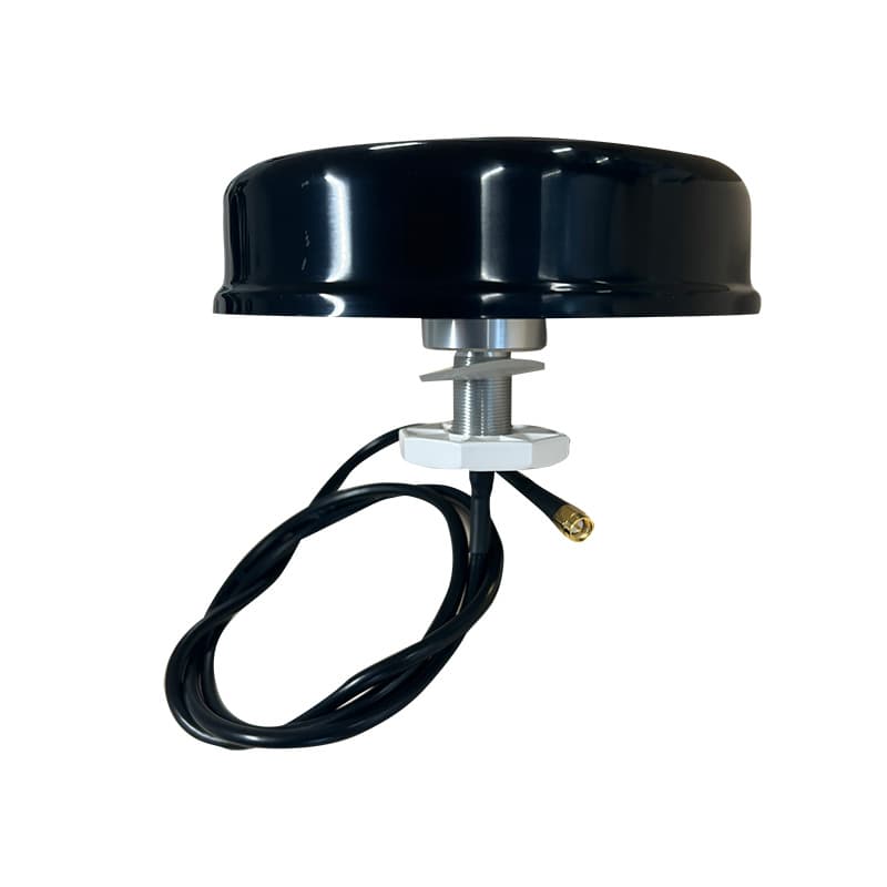 Go Wireless NZ 5dBi 900 - 928 MHz Low Profile Outdoor Omni Antenna with 100cm Cable and SMA Male connector - Black ANT-291