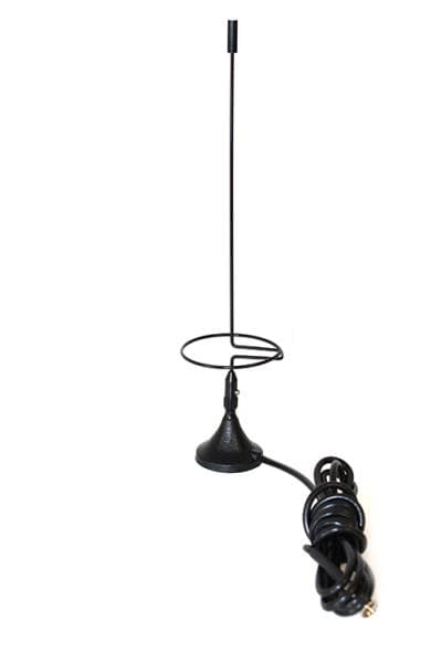 L-com 800MHz - 900MHz 5 dBi Magnetic Mount Omnidirectional Antenna with 1.2m cable and SMA Male Connector ANT-52