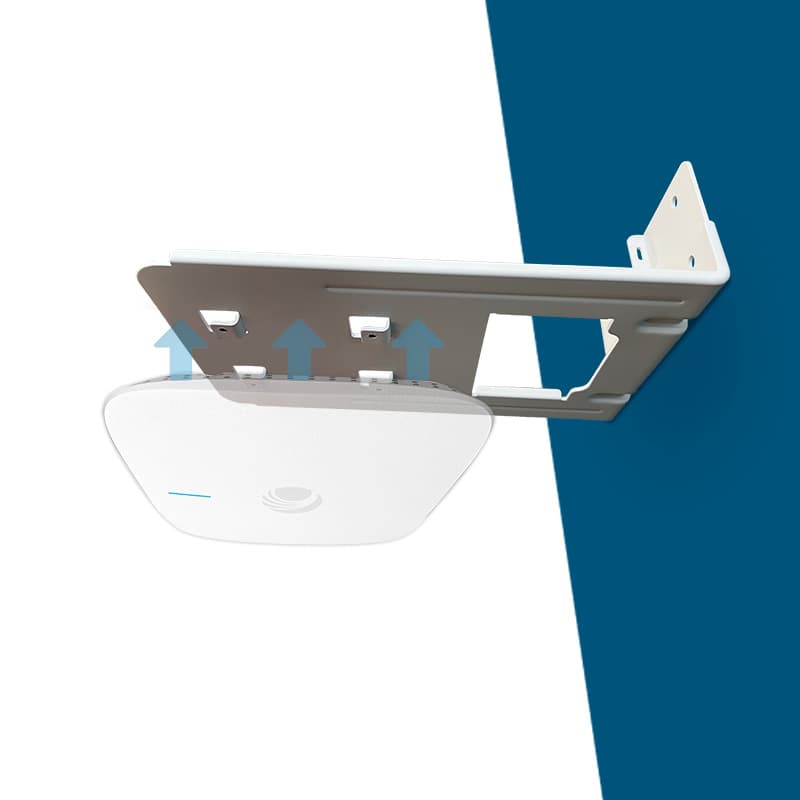 Cambium Networks Cambium L-Bracket for XV and XE series APs Horizontal Wall Mounting AX-WALLBRKT-WW