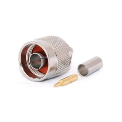 Go Wireless NZ N-Type Male 50 Ohm CRIMP Connector for LMR195/RG58 C-N1-195