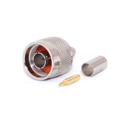 Go Wireless NZ N-Type Male 50 Ohm CRIMP Connector for LMR240 C-N9-240
