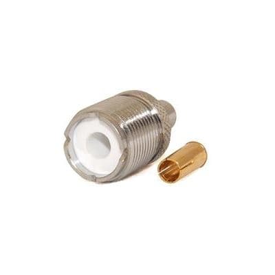 Go Wireless NZ UHF Female 50 Ohm CRIMP Connector for LMR195/RG58 C-UHF2-195