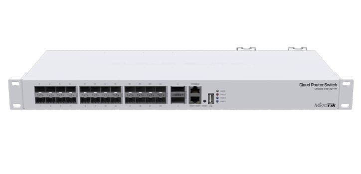 MikroTik MikroTik Cloud Router 26 Port 10 Gbps Fibre Switch with 40 Gbps Uplink CRS326-24S_2Q_RM