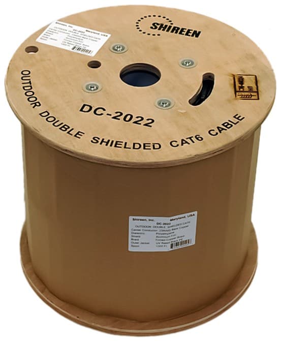 Shireen Shireen 305m Outdoor CAT6 Double Shielded Ethernet Cable DC-2022