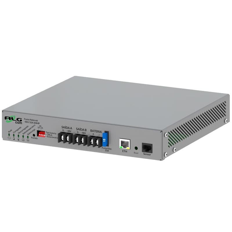 ALGcom ALGcom FN-4800-10-SNMP 48V, 10A UPS Battery Charging Supply FN-4800-10-SNMP