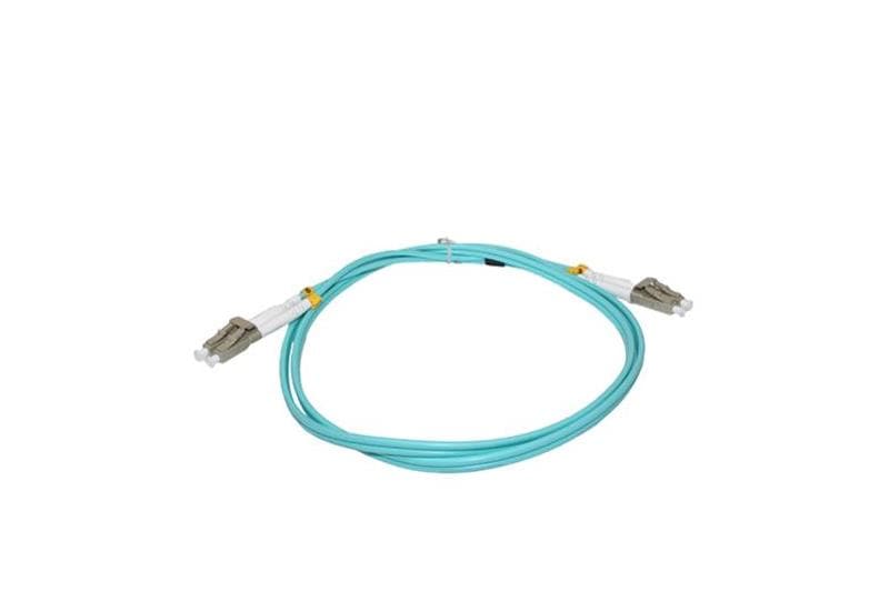 Go Wireless NZ Fibre Patch Lead Multimode 10G OM3 FIB LC-LC 1 metre Dupl... FPL-LCLC-MM-10G-1