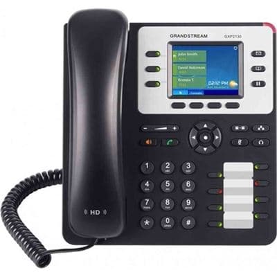 Grandstream Networks Grandstream GXP2130 VoIP Phone with 2.8 inch Colour LCD screen GXP2130