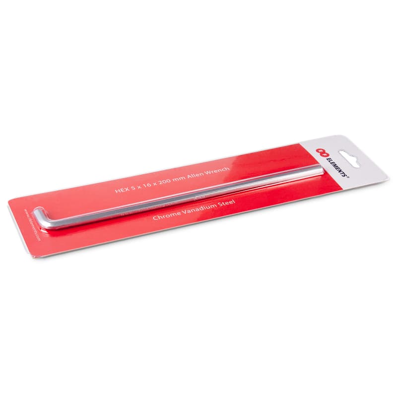 RF Elements RF Elements Hex Key Made From Hi-quality Chrome Vanadium Steel with 5mm Radius HK_5_16_200MM
