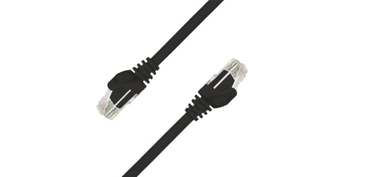 Go Wireless NZ 0.5 Metre Cat6 UTP Indoor Ethernet Cable - Black IPL-UTP6-BK-0.5