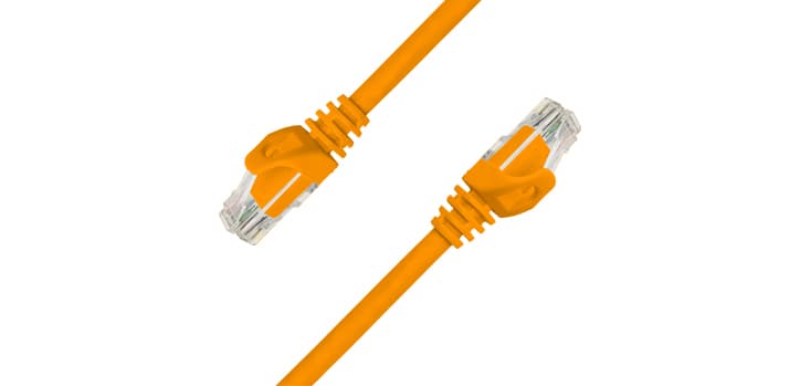 Go Wireless NZ 0.5 Metre Cat6 UTP Indoor Ethernet Cable - Orange IPL-UTP6-OR-0.5