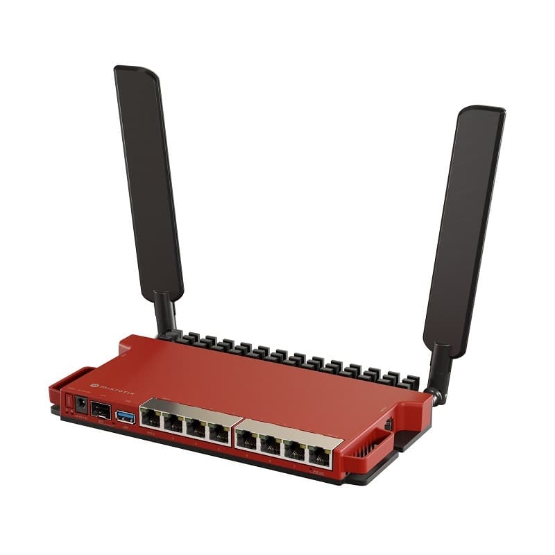 MikroTik MikroTik L009UiGS-2HaxD-IN 2.4 GHz 802.11ax Gigabit Wireless Router with SFP Port L009UiGS-2HaxD-IN