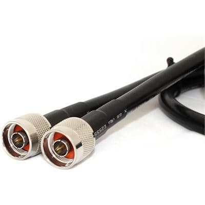 Go Wireless NZ N-Type Male to N-Type Male 200cm LLC400 50 Ohm Coax Cable P-21