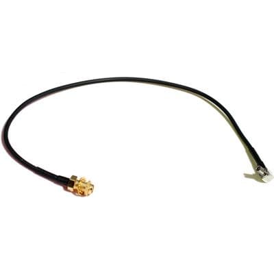 Go Wireless NZ TS9 Male RA to SMA Female Bulkhead 30cm LLC100 50 Ohm Coax Pigtail P-73