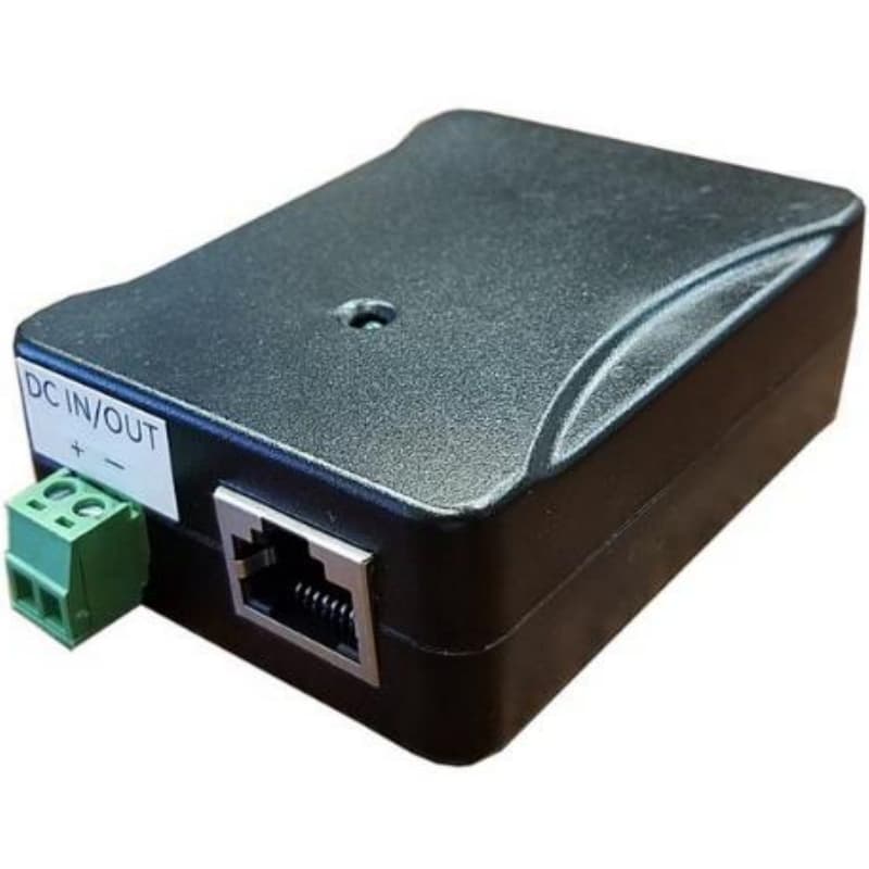 Tycon Systems Tycon Power Systems POE-INJ-1000-WT Gigabit 8 Wire PoE Injector/Splitter airFiber POE-INJ-1000-WT
