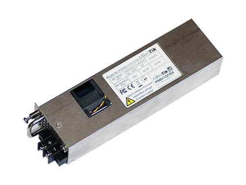 MikroTik MikroTik Hot Swappable -48V DC Telco power supply for CCR1072 Router PW48V-12V150W